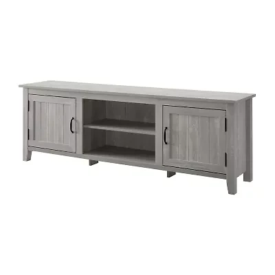 Modern Farmhouse 70" Wood TV Stand