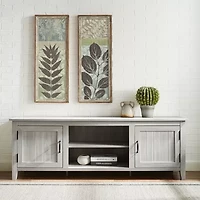 Modern Farmhouse 70" Wood TV Stand