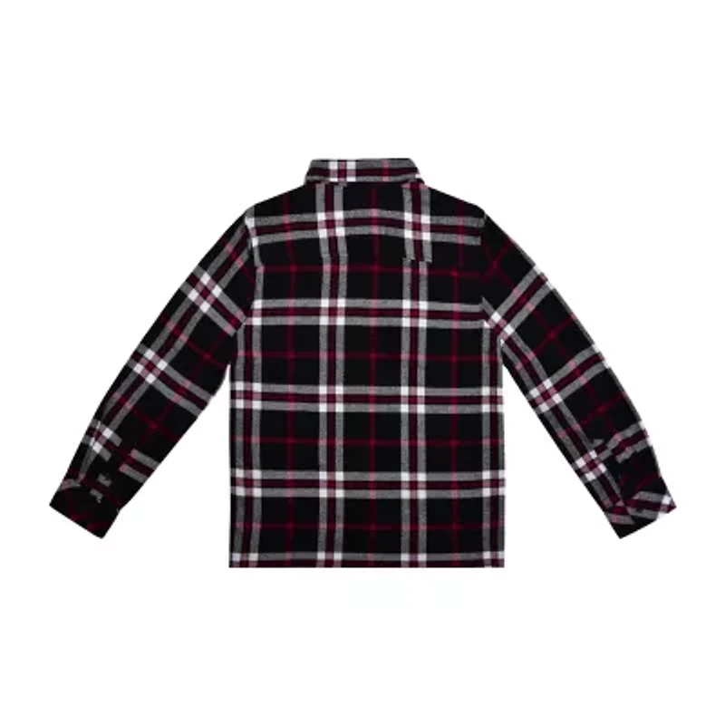 Airwalk Big Kid Boys Long Sleeve Regular Fit Button-Down Shirt
