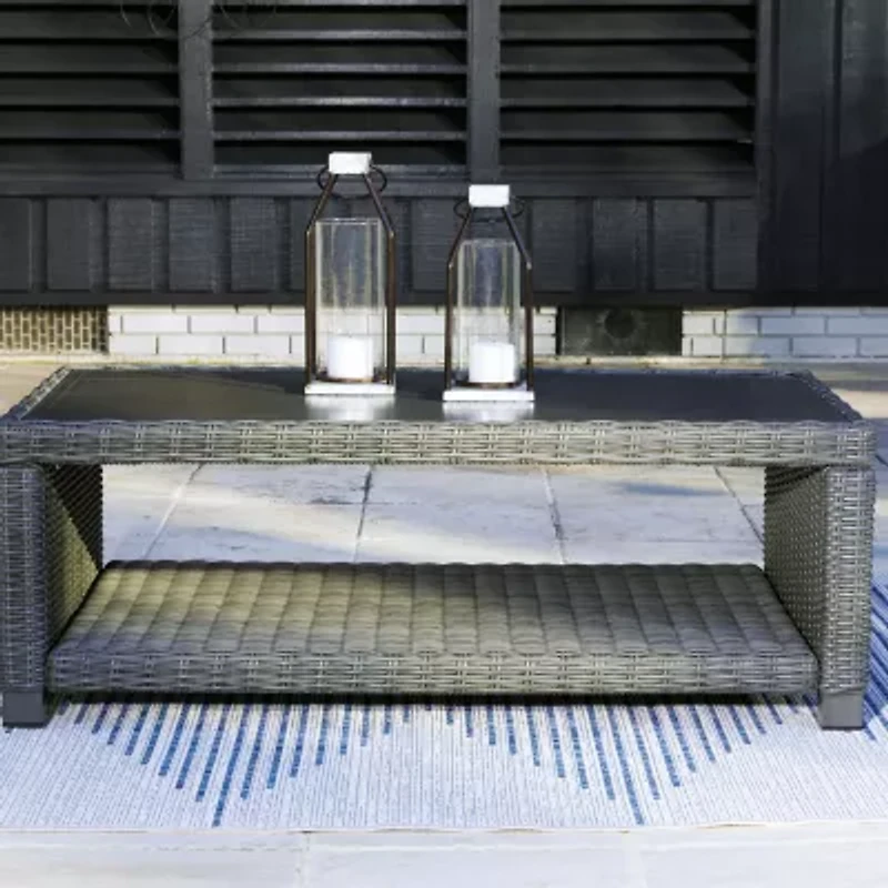 Signature Design by Ashley® Elite Park Weather Resistant Patio Coffee Table
