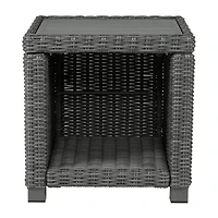 Signature Design by Ashley® Elite Park Weather Resistant Patio Side Table