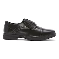 Stafford Dane Jr Little & Big Kid Boys Cap Oxford Shoes