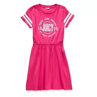 Juicy By Couture Little & Big Kid Girls Short Sleeve Skater Dress