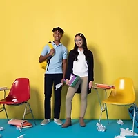 IZOD Performance Little & Big Boys Straight Flat Front Pant