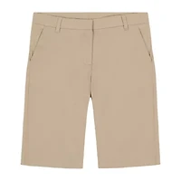 IZOD Little & Big Kid Girls Stretch Fabric Adjustable Waist Bermuda Short