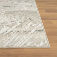 LR Home Adriel Abstract 31"X96" Indoor Rectangular Runner