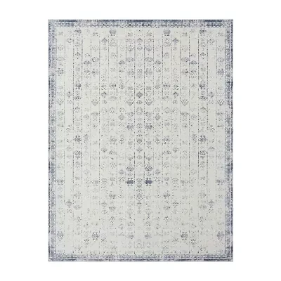 LR Home Adam Abstract Indoor Rectangular Accent Rug
