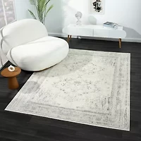 LR Home Axel Medallion Indoor Rectangular Accent Rug