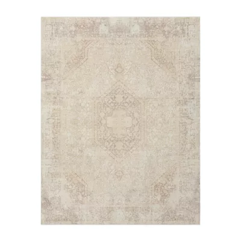 LR Home Aris Medallion Indoor Rectangular Area Rug