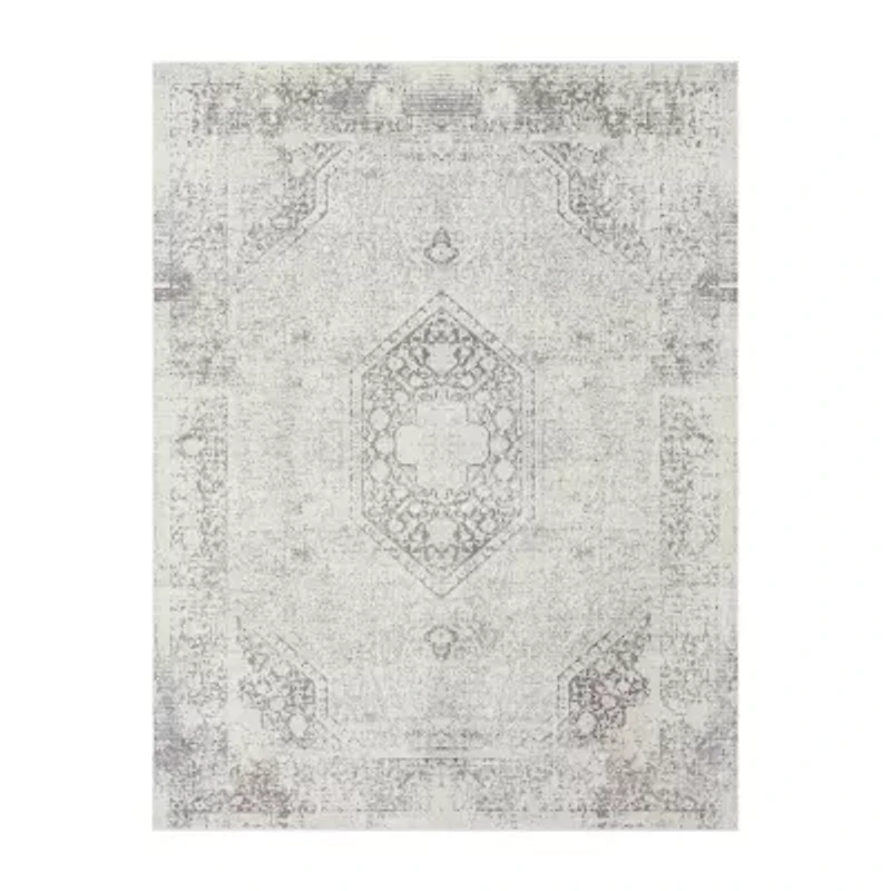 LR Home Aris Medallion Indoor Rectangular Area Rug