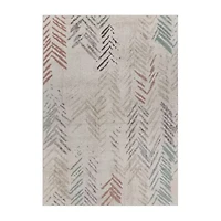 LR Home Dhara Abstract Indoor Rectangular Area Rug