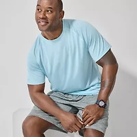 Xersion Everair Mens 9" Mid Rise Big and Tall Quick Dry Workout Shorts