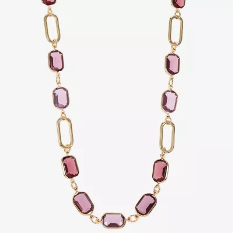 Liz Claiborne Womens 17 Inch Collar Necklace