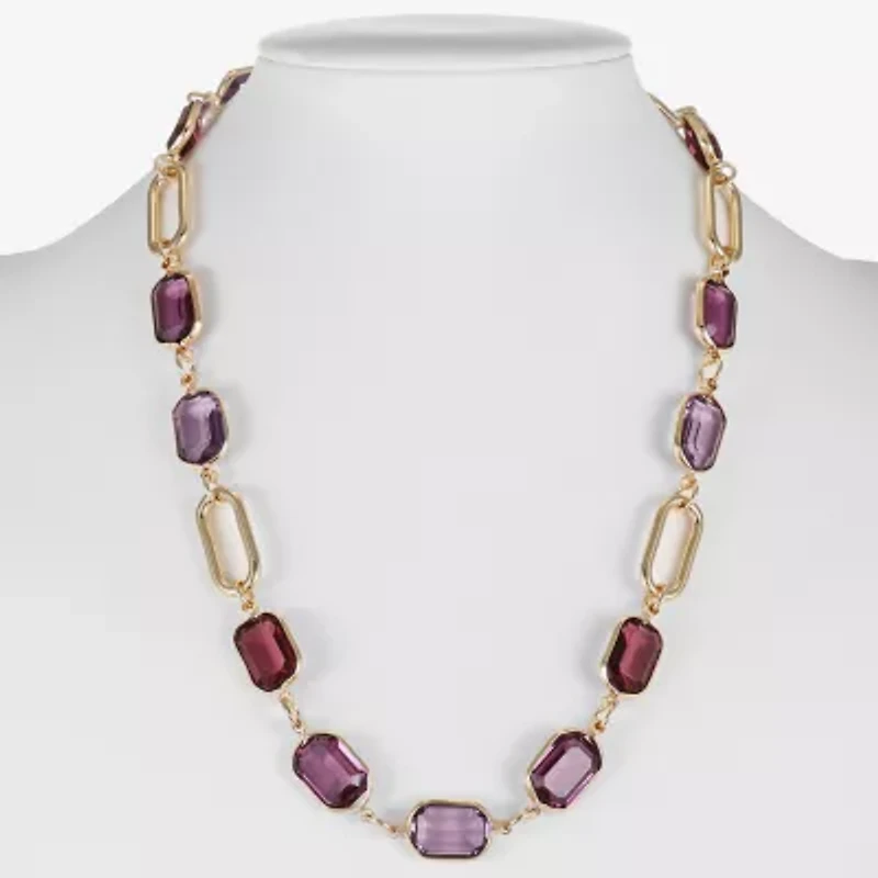 Liz Claiborne Womens 17 Inch Collar Necklace
