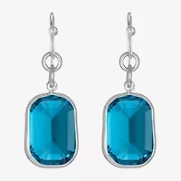 Liz Claiborne Womens Oval Drop Earrings