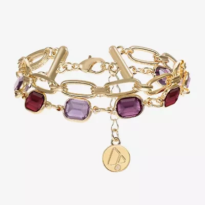 Liz Claiborne Womens Oval Strand Bracelets