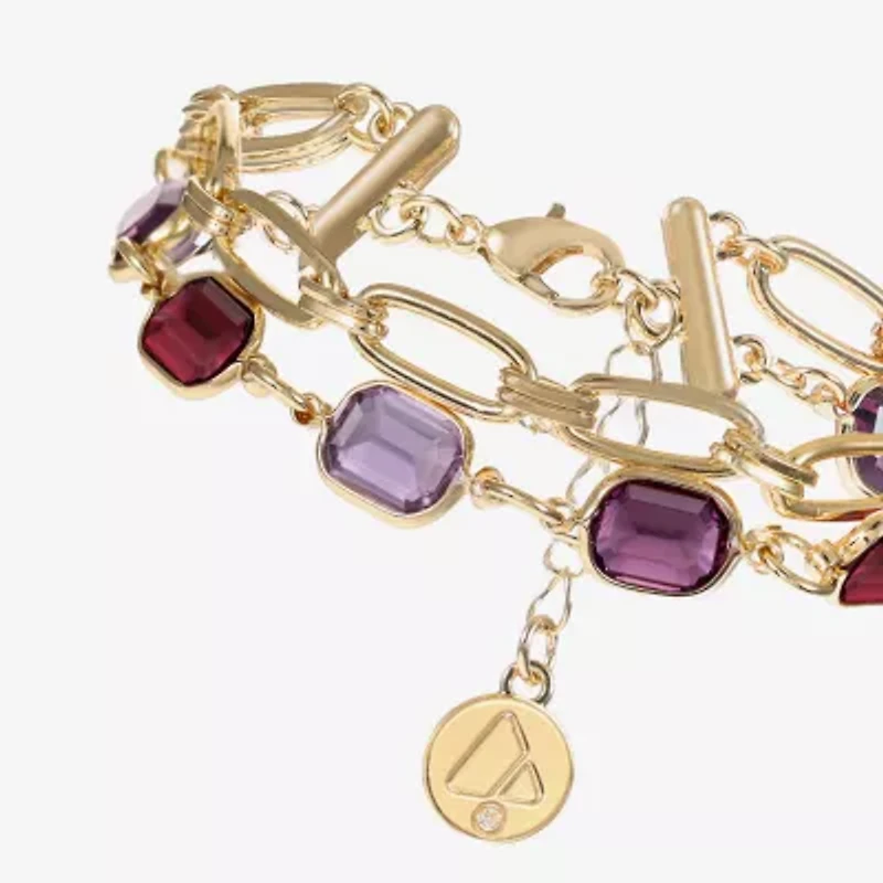 Liz Claiborne Womens Oval Strand Bracelets