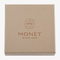 Monet Jewelry Gold Tone Butterfly Compact Mirror