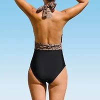 CUPSHE Swimwear Animal One Piece Swimsuit