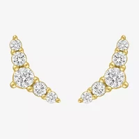 Diamond Addiction (G-H, Si2-I1) 1/4 CT. T.W. Lab Grown White Diamond 10K Gold 4mm Stud Earrings