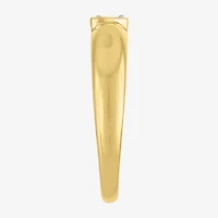 Diamond Addiction Heart (G-H, Si2-I1) Womens 4.5MM 1/10 CT. T.W. Lab Grown White 10K Gold Band