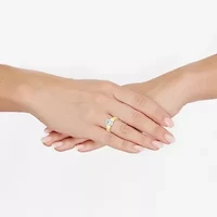 (H-I / Si1-Si2) Womens 2 CT. T.W. Lab Grown White Diamond 14K Gold Oval Solitaire Engagement Ring