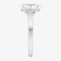 (H-I / Si1-Si2) Womens 1 3/4 CT. T.W. Lab Grown White Diamond 10K Gold Marquise Engagement Ring