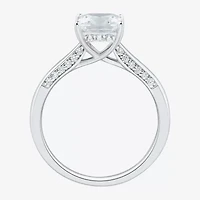 (H-I / Si1-Si2) Womens 1 3/4 CT. T.W. Lab Grown White Diamond 10K Gold Engagement Ring