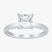 (H-I / Si1-Si2) Womens 1 3/4 CT. T.W. Lab Grown White Diamond 10K Gold Engagement Ring