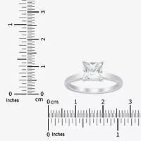 (H-I / Si1-Si2) Womens 1 3/4 CT. T.W. Lab Grown White Diamond 10K Gold Engagement Ring