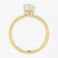 (H-I / Si1-Si2) Womens 1 5/8 CT. T.W. Lab Grown White Diamond 14K Gold Marquise Solitaire Engagement Ring