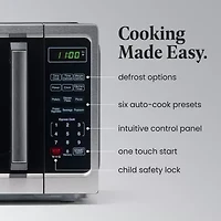 Farberware Classic FM09SS 0.9 Cu. Ft 900-Watt Microwave Oven