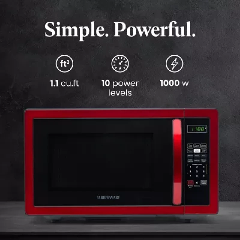 Farberware Classic 1.1 cu ft 1000-Watt Microwave Oven