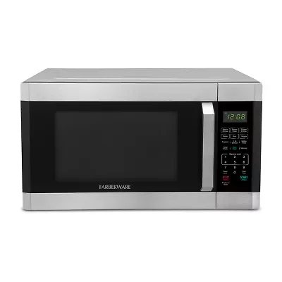 Farberware Professional 1.6 cu ft 1100-Watt Microwave Oven with Smart Sensor