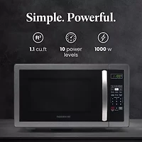 Farberware Classic FMO11AHTBKB 1.1 Cu. Ft. 1000-Watt Microwave Oven