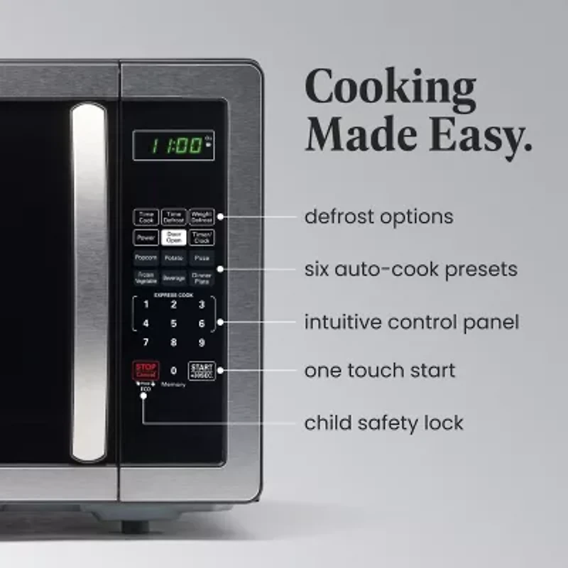 Farberware Classic FMO11AHTBKB 1.1 Cu. Ft. 1000-Watt Microwave Oven