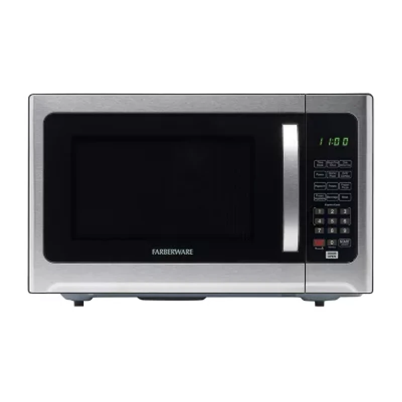 Farberware FM12SSG Professional 1.2 Cu.Ft. Microwave and Grill Oven, 1100 Watt