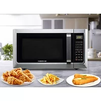 Farberware FMG13SS 1.3 Microwave Oven w LED Light/SENSOR 1100 Watts
