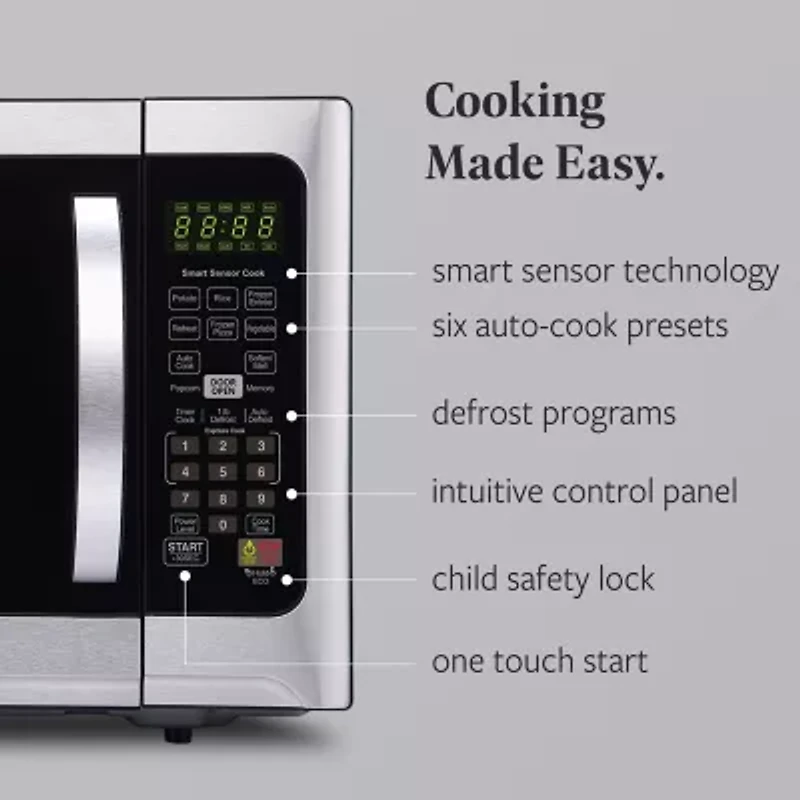 Farberware Professional FMO12AHTBKE 1000-Watt 1.2 Cu. Ft. Microwave Oven with Sensor
