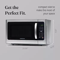 Farberware Professional FMO12AHTBKE 1000-Watt 1.2 Cu. Ft. Microwave Oven with Sensor