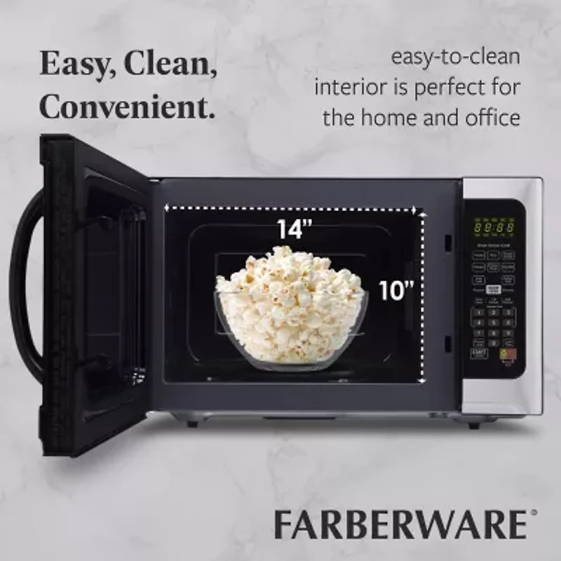 Farberware Professional FMO12AHTBKE 1000-Watt 1.2 Cu. Ft. Microwave Oven with Sensor