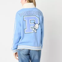 Pochacco Q-Zip Womens Juniors Turtleneck Long Sleeve Hello Kitty Sweatshirt