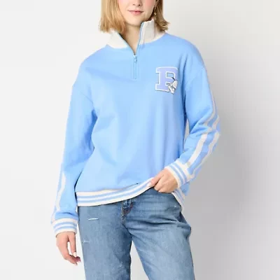 Pochacco Q-Zip Sweatshirt Womens Turtleneck Long Sleeve Hello Kitty Juniors