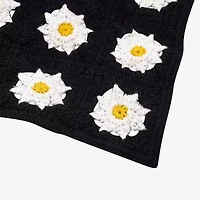 Arizona Daisy Crochet Hair Scarf