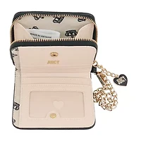 Juicy By Juicy Couture Checkmate Womens Zip Around Wallet