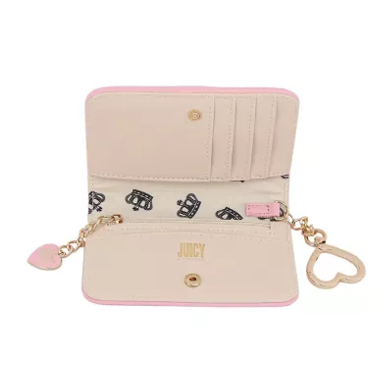 Juicy By Couture Womens Flip Fold Wallet