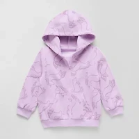 Okie Dokie Girls Fleece Hooded Lightweight Jacket
