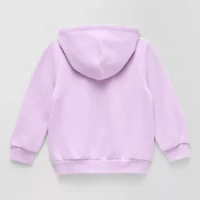 Okie Dokie Toddler & Little Girls Fleece Hooded Lightweight Jacket