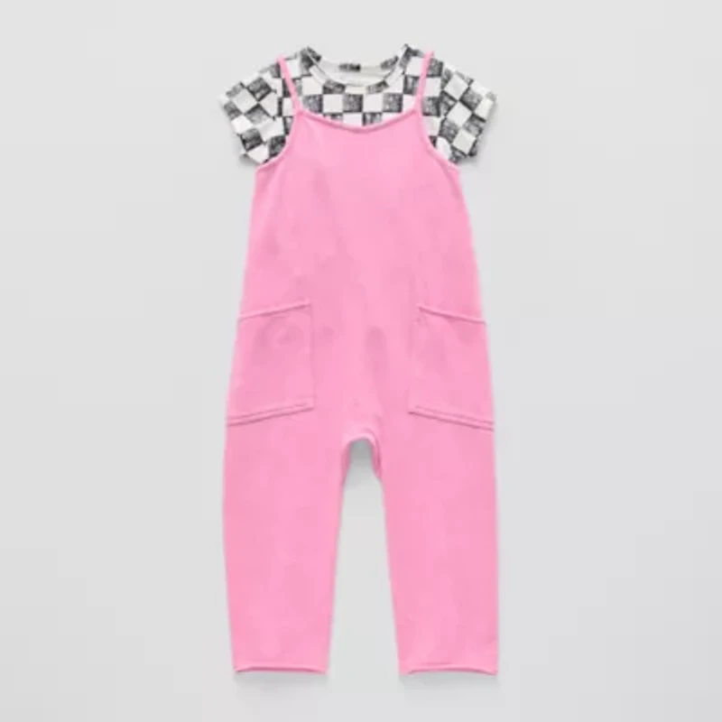 Grayson Little Toddler Girls 2-pc. Jumpsuit Set
