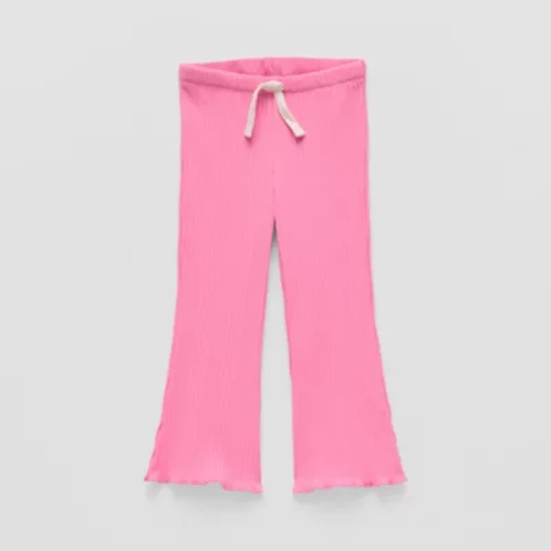Grayson Little Toddler Girls Flare Drawstring Pant